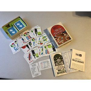 Parker Brothers Mille Bornes French Card Game‎ 1971 Complete Vintage